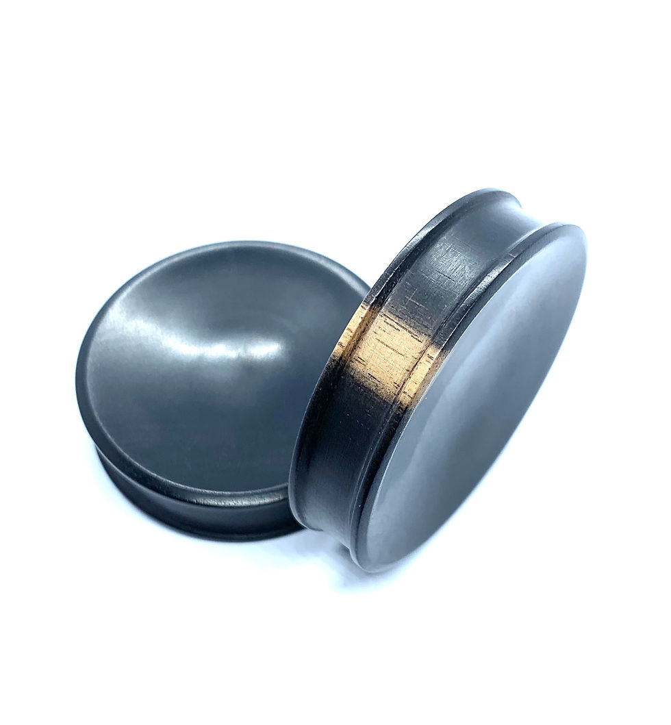 Thumbnail: Areng Wood Plugs Concave DFlare