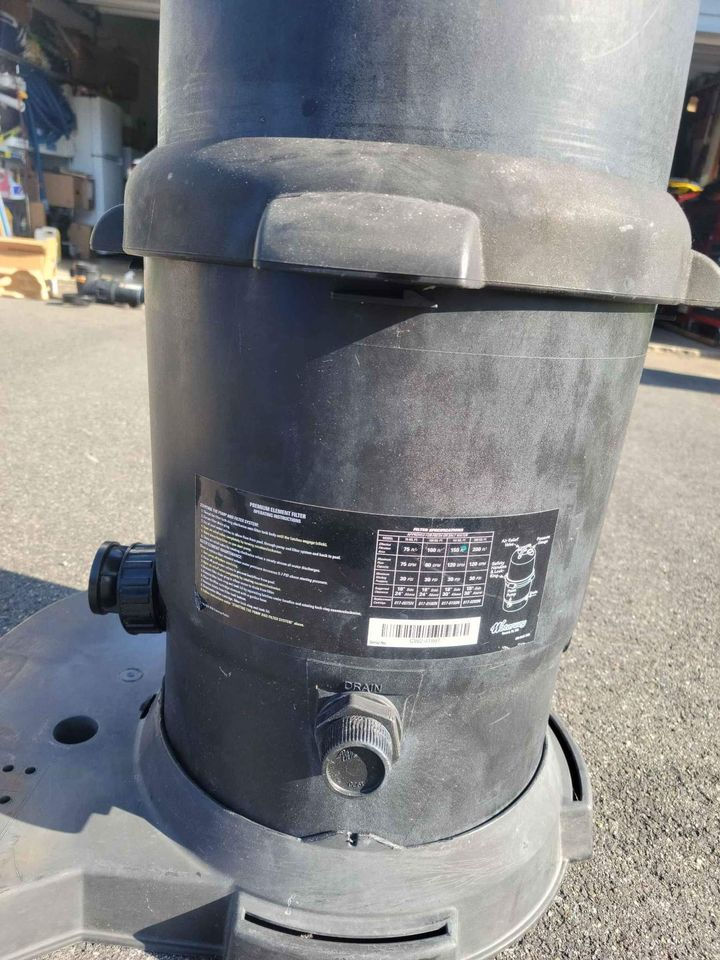 Thumbnail: Refurbished 150' Proline Clearwater II Cartridge Filter for Above Ground Pools