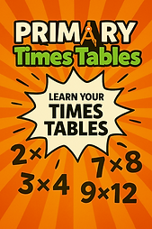 Primary Times Tables Cover