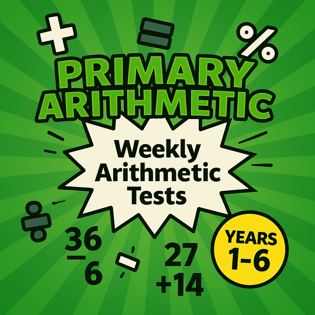 Primary Arithmetic: Complete School Pack