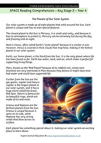 IMAGE Year 4 Reading Comprehension Space.jp2