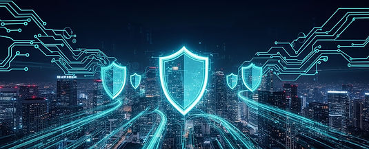 Business continuity planning and IT risk assessment team analyzing security protocols