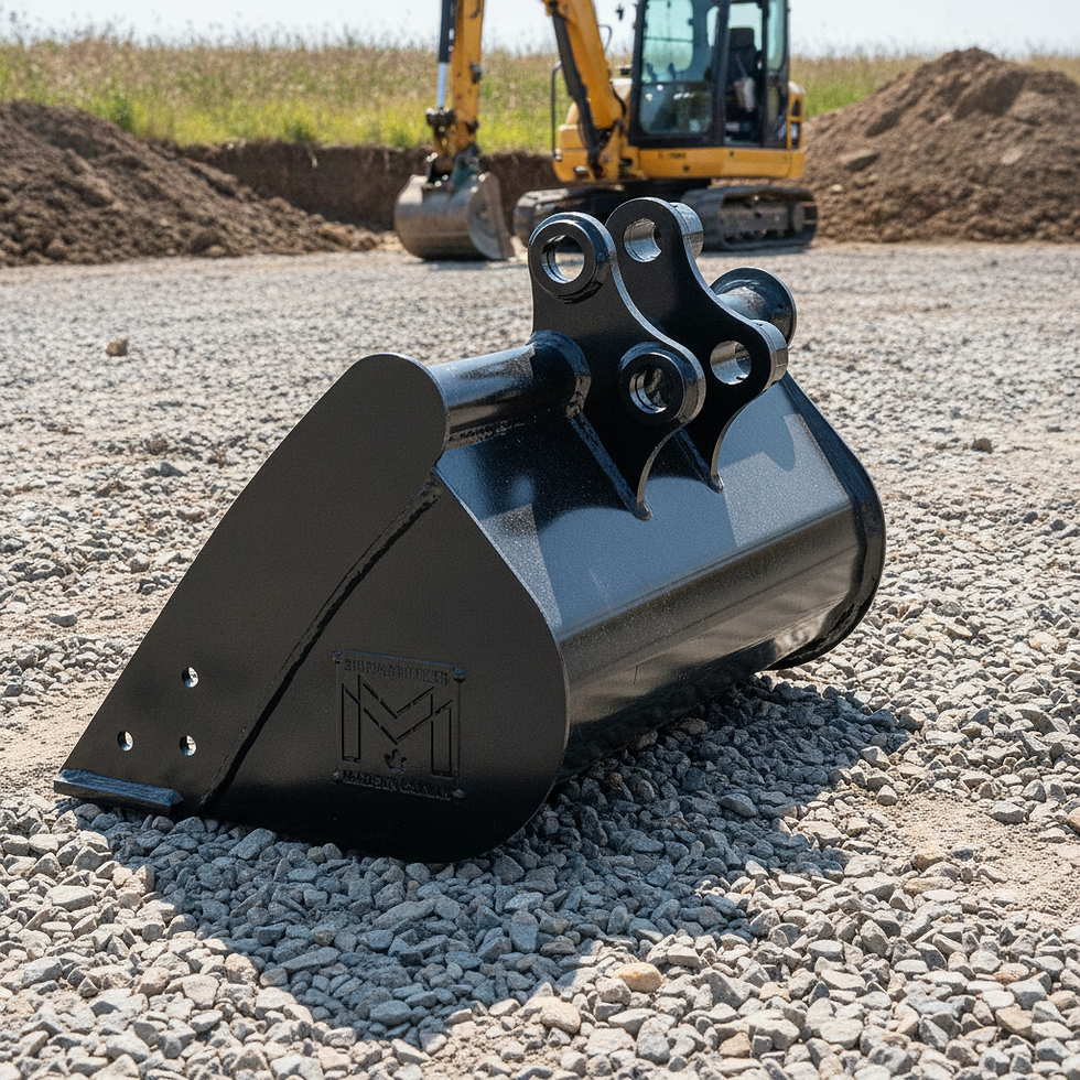 Miniature : ditching bucket for mini excavators between 1.7-3T