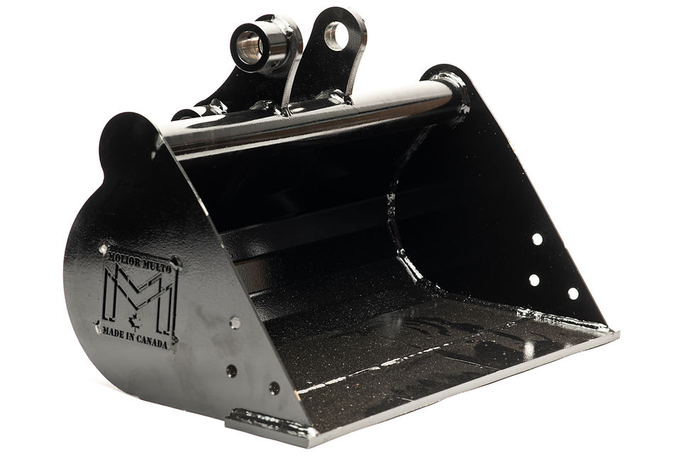 Bobcat E16 24" Grading Bucket Side