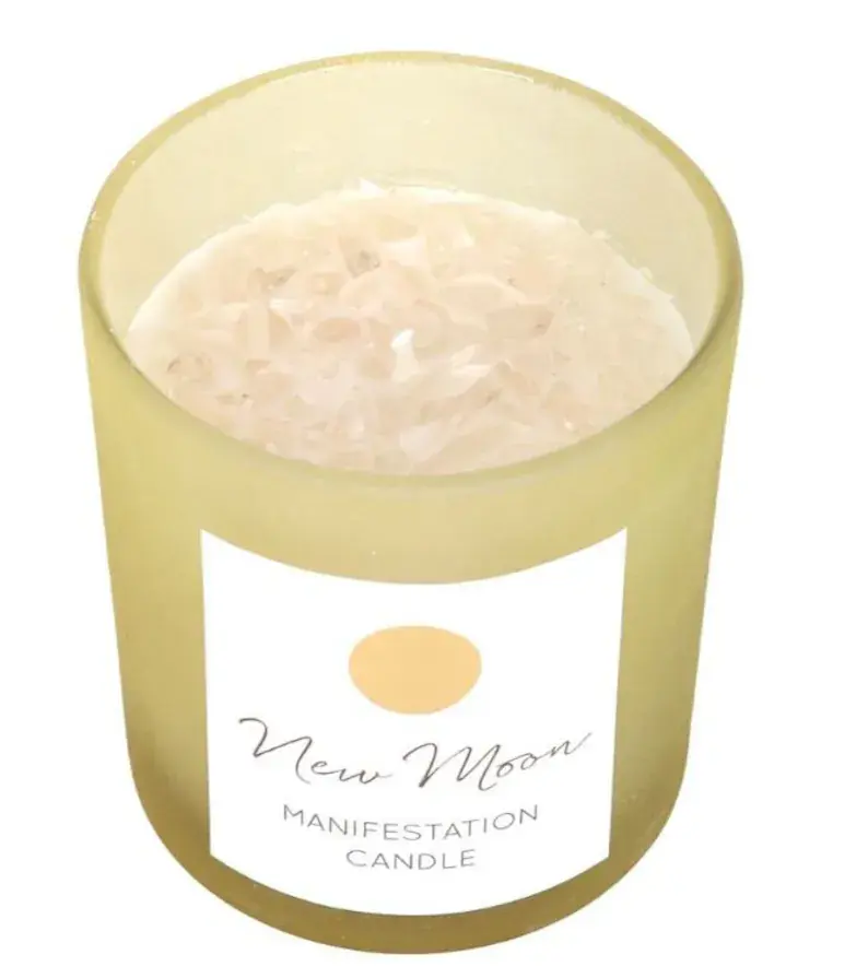 New Moon Manifestation Candle