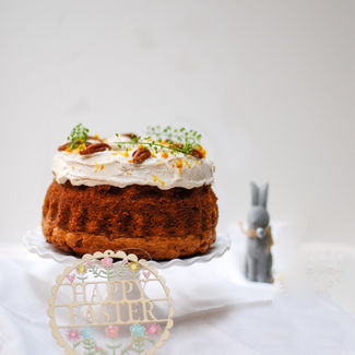 Carrot Cake with Cinammon Mascarpone Icing