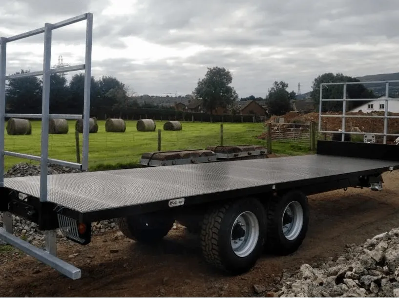 bale trailer for hire