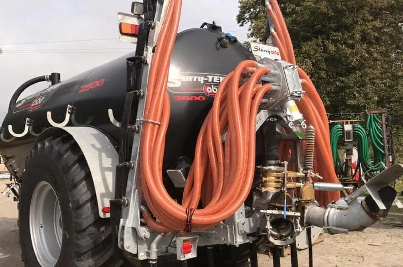 OBE slurry tanker