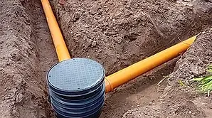drainage field installation in Mansfield