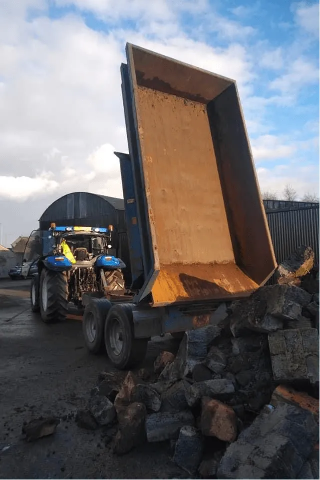 12 ton dump trailer