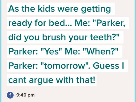 Teeth Brushing with Parker