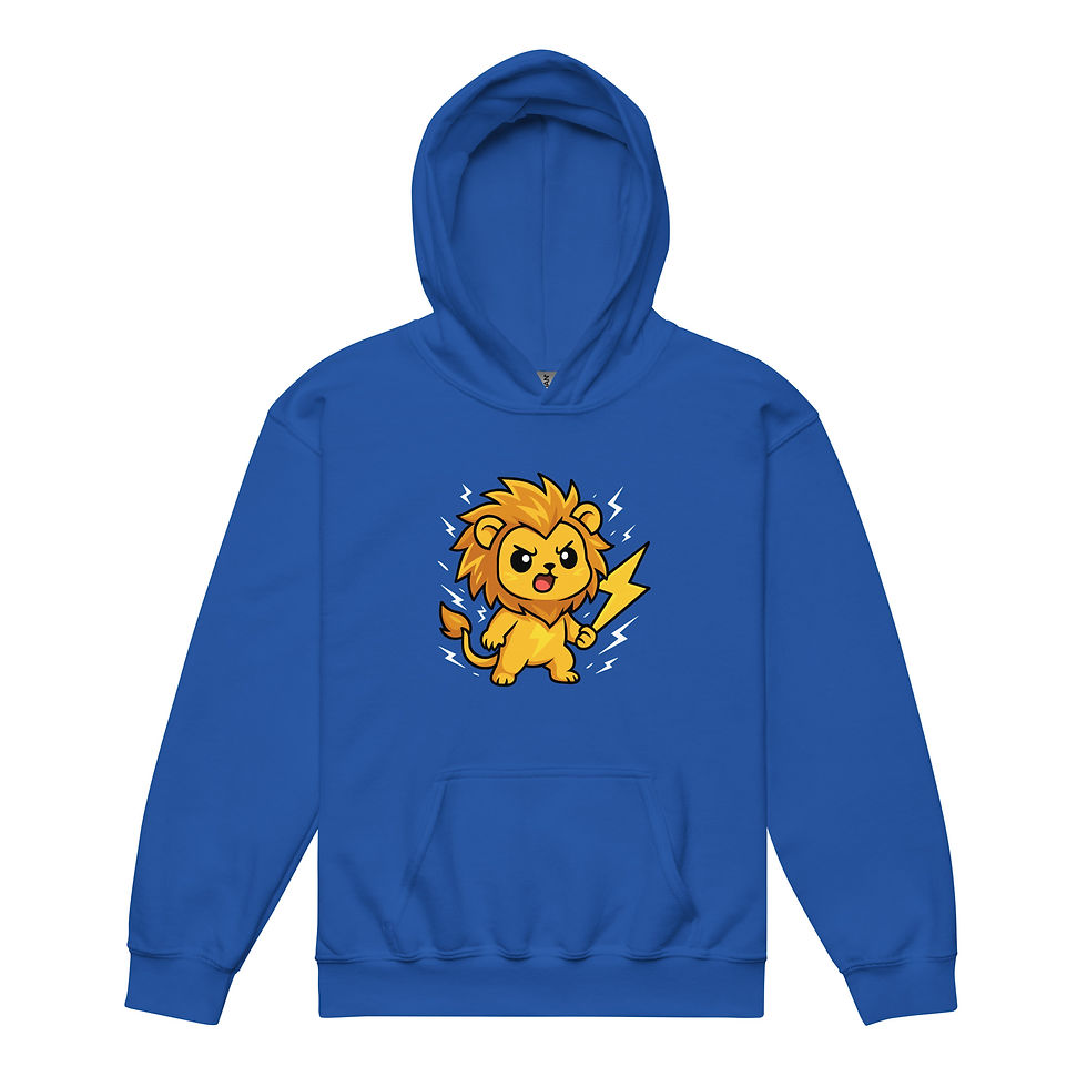 Thumbnail: Lightning Leo Youth Hoodie