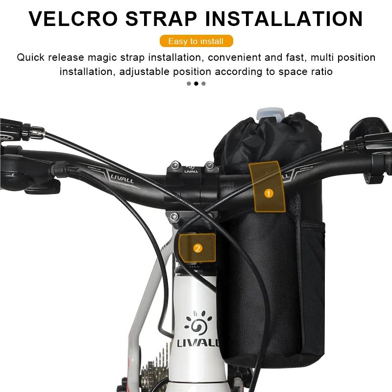 Miniatura: RIDERACE Bike Water Bottle Carrier Pouch Portable MTB Road Cycling Insulated Ket