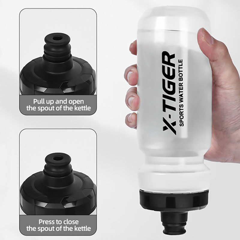 Miniatura: Garrafa de água X-TIGER para ciclismo de 650ml anti-vazamento
