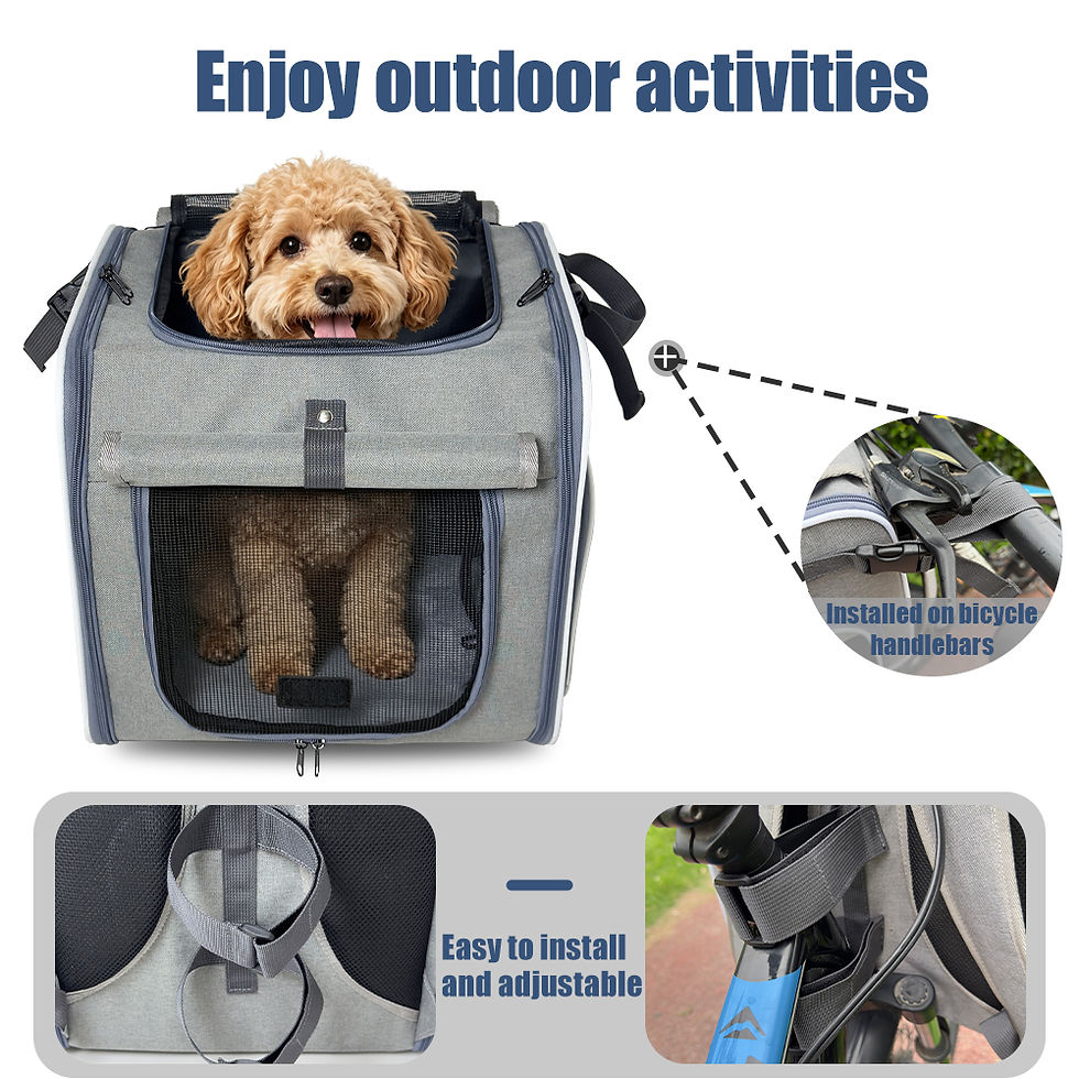 Miniatura: Bicycle Carrying Cat Bag Suitable for Carrying Bicycles and Motorcycles Dog Bag 