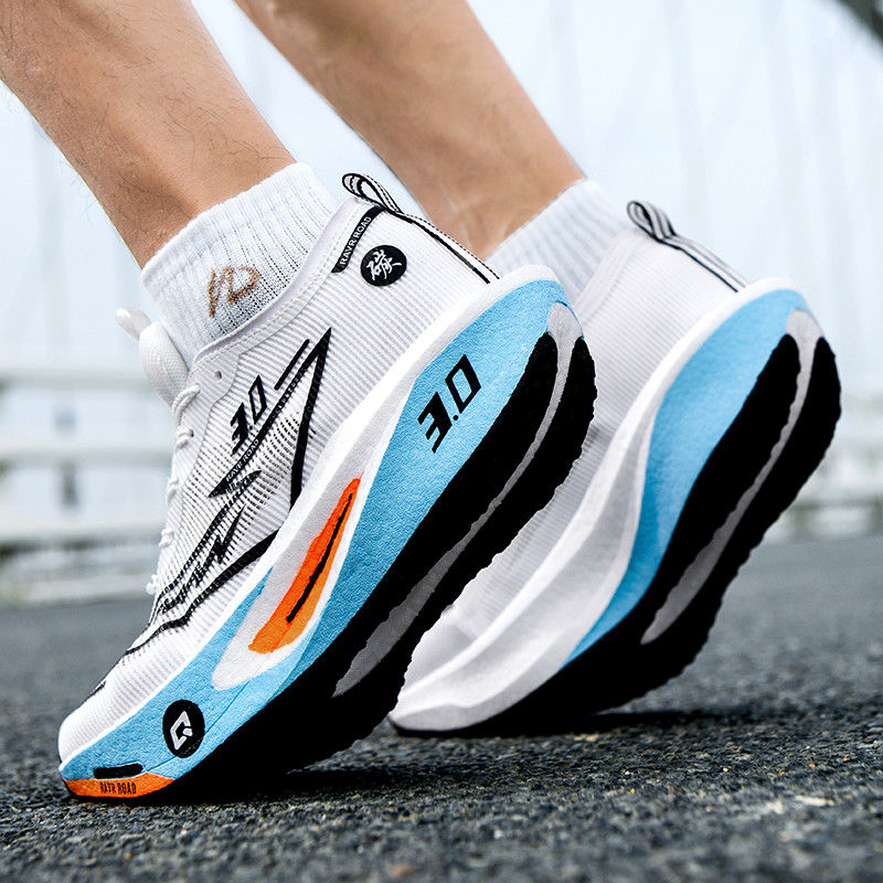 Miniatura: Men Sneakers Mesh Comfort Tennis Shoes 2025 Men's Running Carbon Board 3.0 Cushi