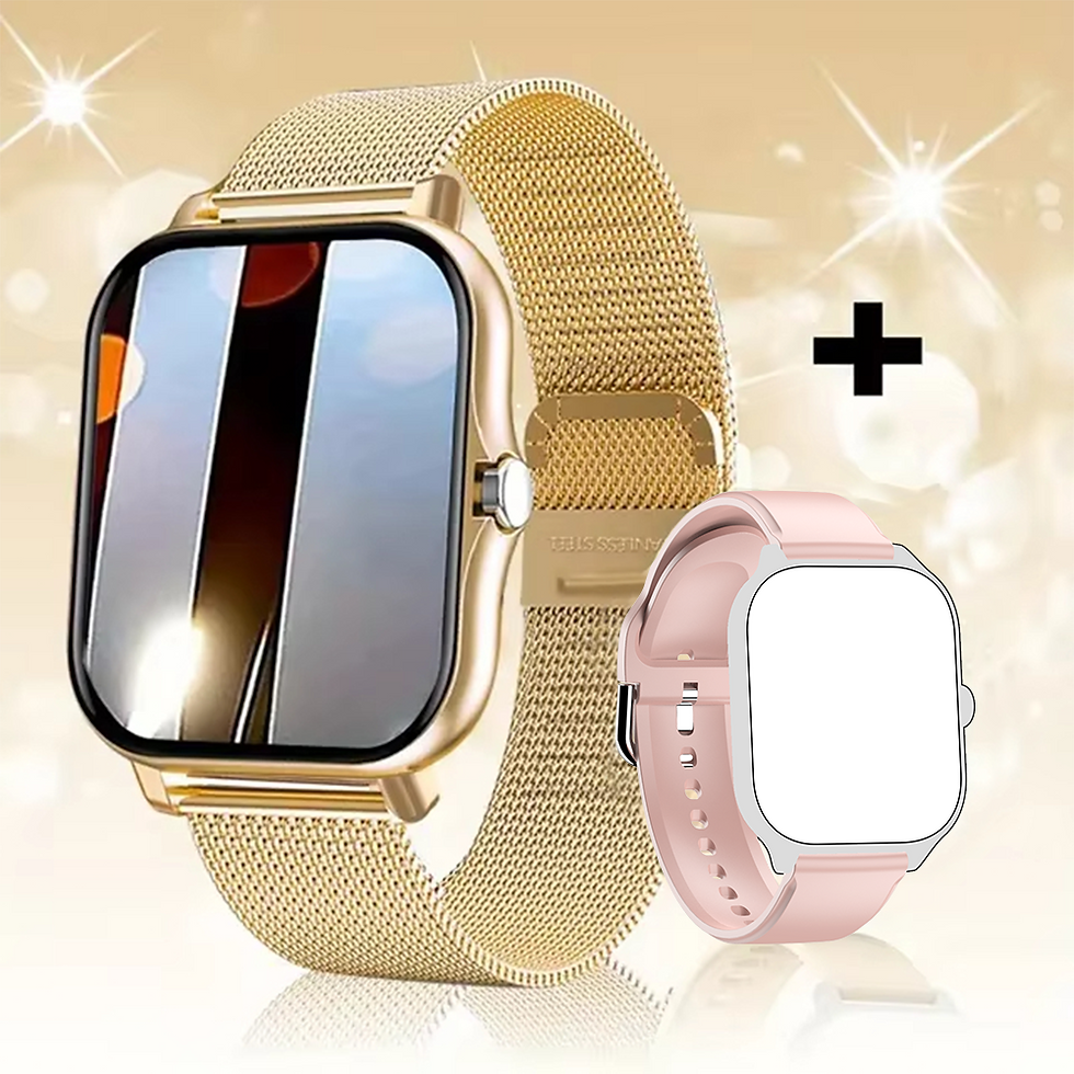 Thumbnail: Smartwatch com Bluetooth, Chamadas, Monitoramento da Saúde e Fitness