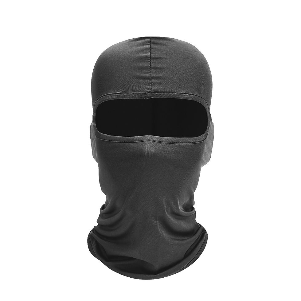 Miniatura: Balaclava masculina para ciclismo, respirável, para proteção do vento e sol