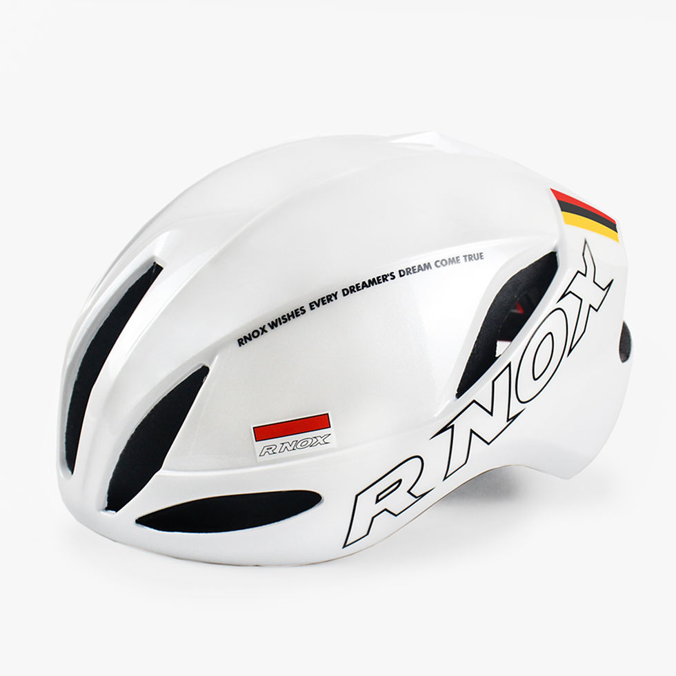 Miniatura: RNOX Cycling Helmet Aero Triathlon Road Racing Bike Helmet EPS+PC Outdoor Sports