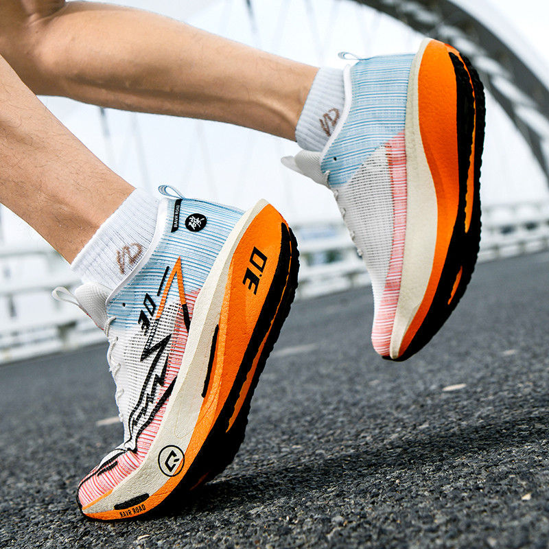 Miniatura: Men Sneakers Mesh Comfort Tennis Shoes 2025 Men's Running Carbon Board 3.0 Cushi