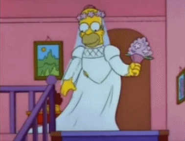 homer bride.gif