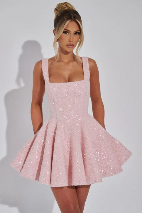 Thumbnail: Women's Fashion Personalized Bow Party Dress