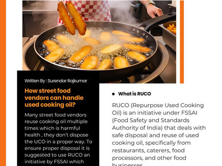 ♻️ Is your kitchen still reusing cooking oil multiple times?