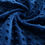 Thumbnail: Navy Minky Dot Fabric By The Yard