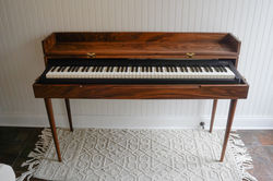Walnut Piano Desk