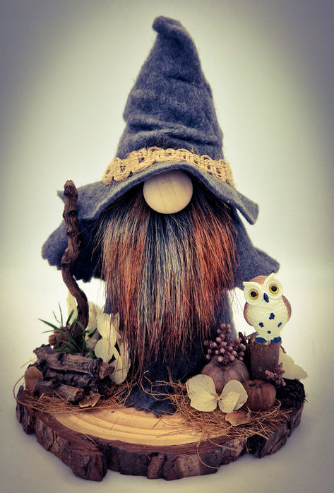 Grey Woodland Wizard