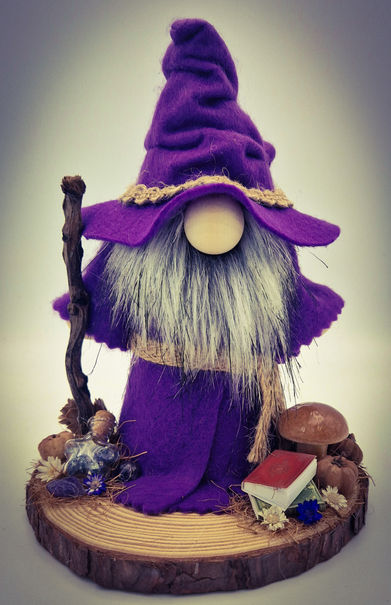 Purple Woodland Wizard