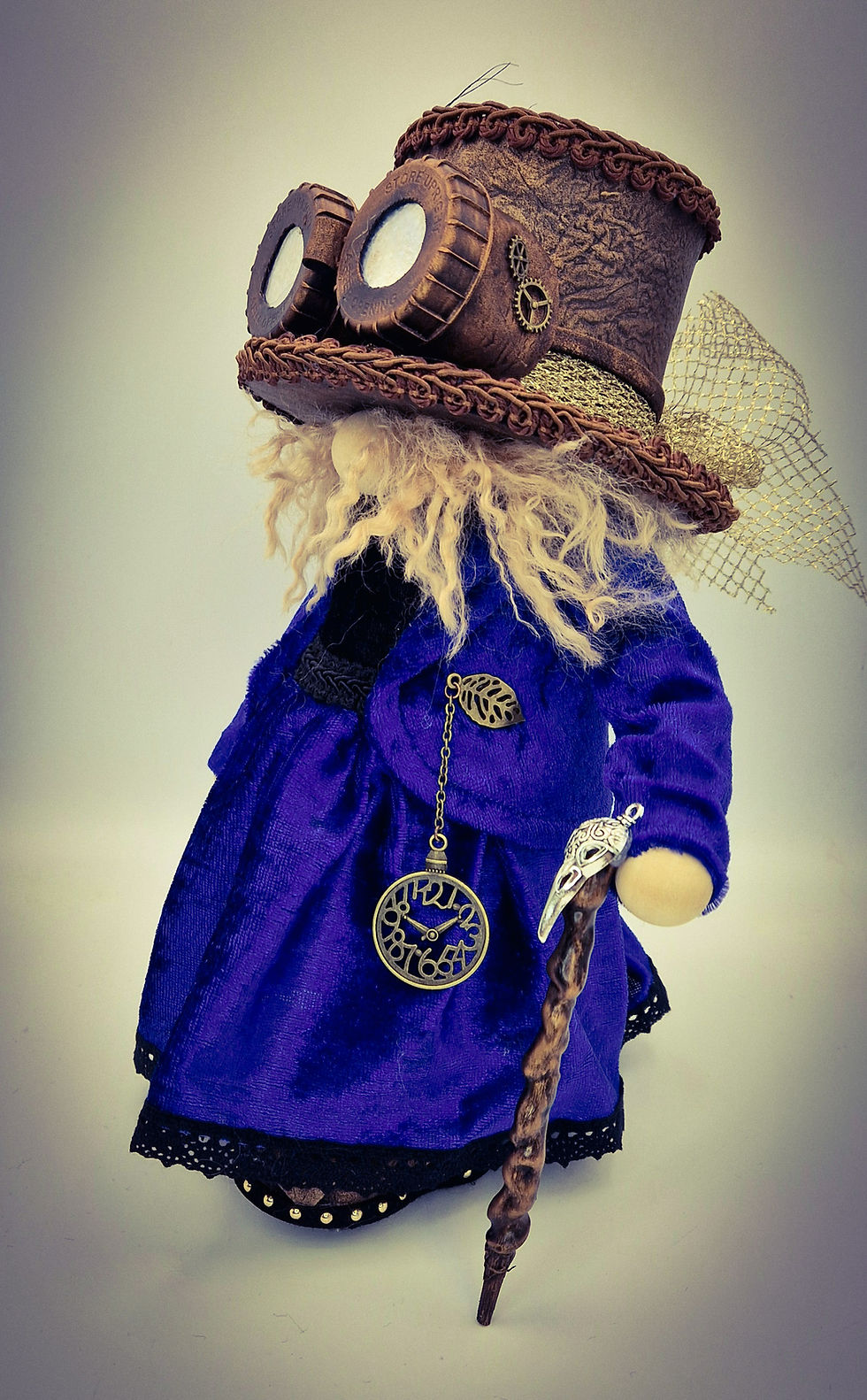 Thumbnail: Steampunk Lady - Blue