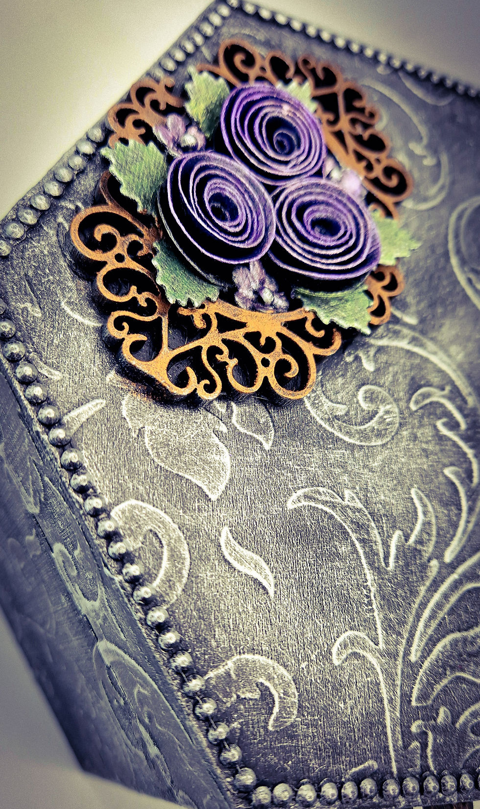 Thumbnail: Mixed Media Box #3 - Silver
