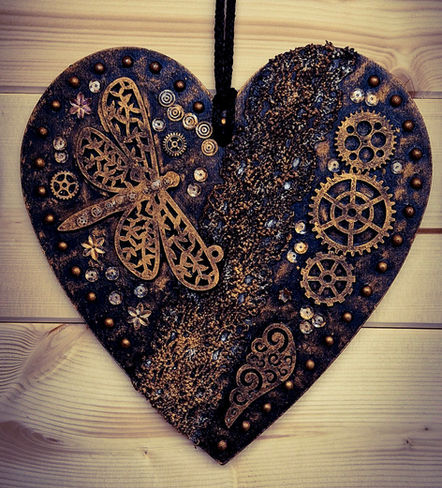 Mixed Media Wall Art - Dragonfly