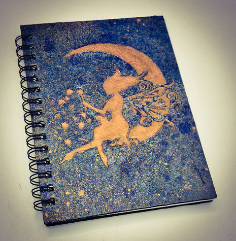 Mixed Media Notebook - Fairy