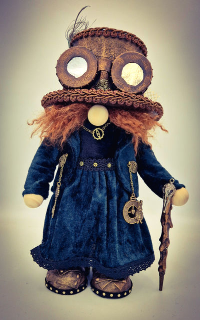 Green Steampunk Lady