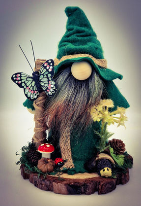 Green Woodland Wizard