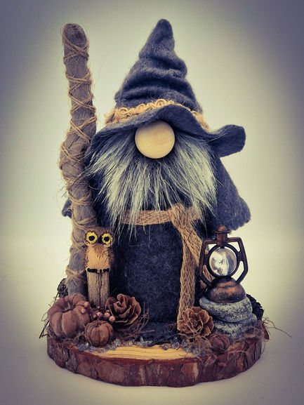 Grey Woodland Wizard
