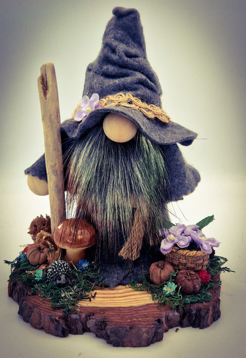 Grey Woodland Wizard