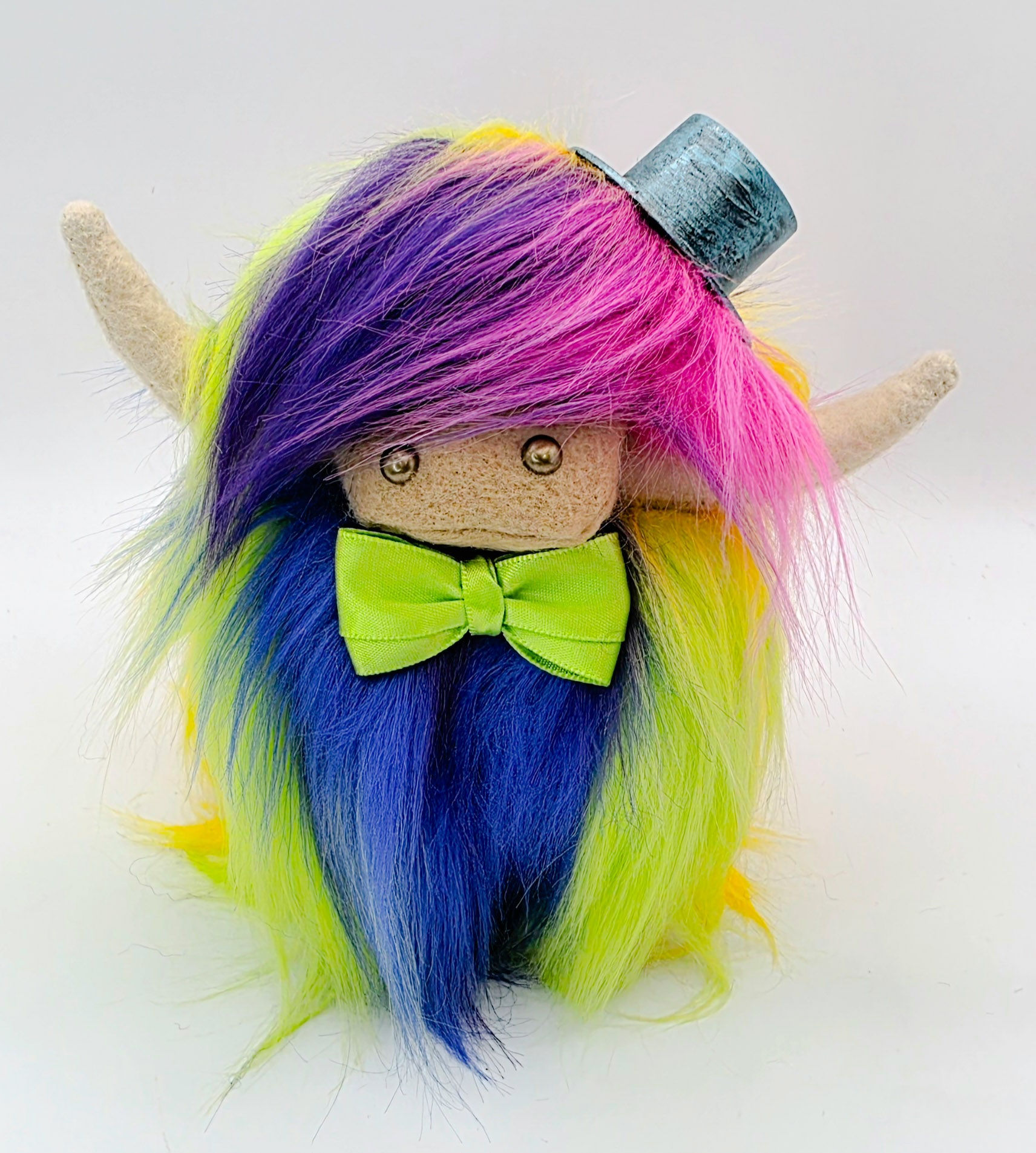 Highland Coo - Rainbow #9