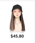 Womens Baseball Cap Wig