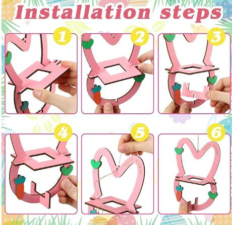 Thumbnail: Bucherry 20 Pcs Easter Mini Liquor Bottle Holder