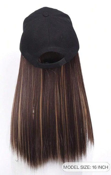 Thumbnail: Womens Baseball Cap Wig