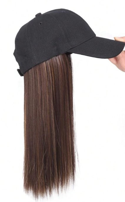 Thumbnail: Womens Baseball Cap Wig