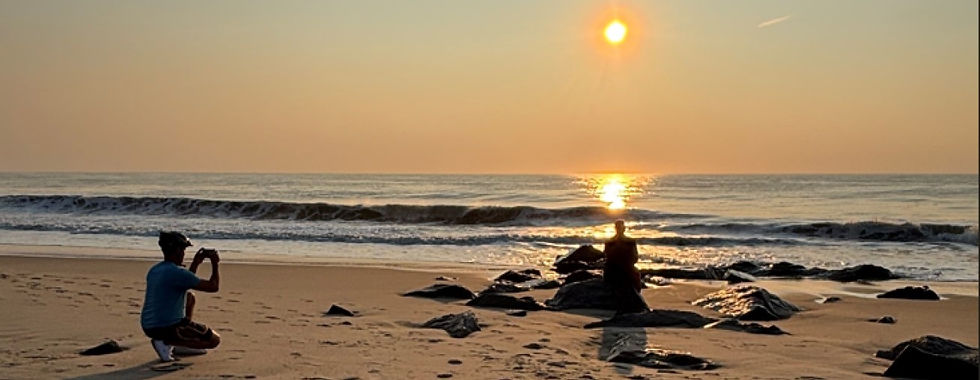 Observing the experience of the present moment...