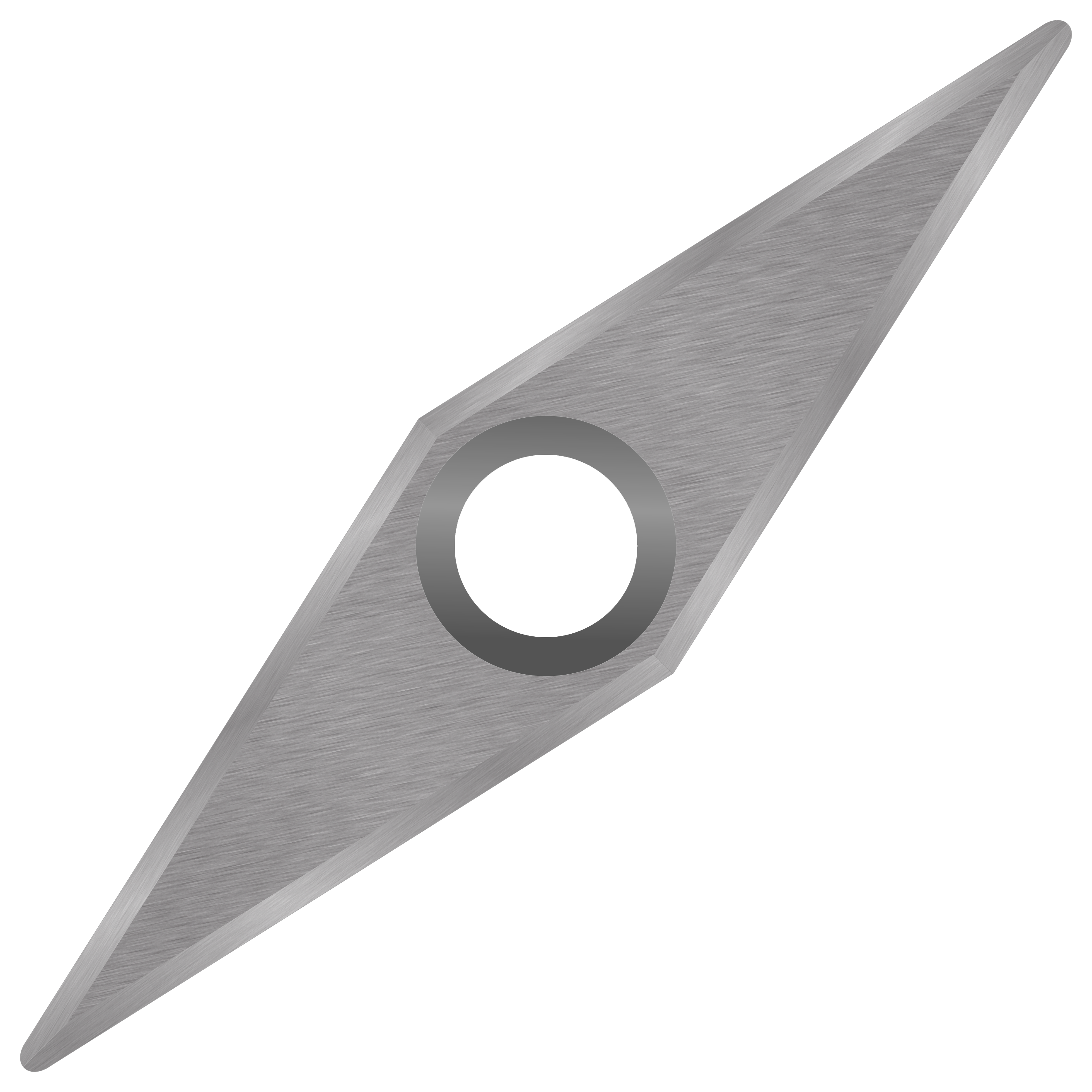 Ci7 NR Negative Rake Carbide Cutter - Diamond, Pat. No. D902966