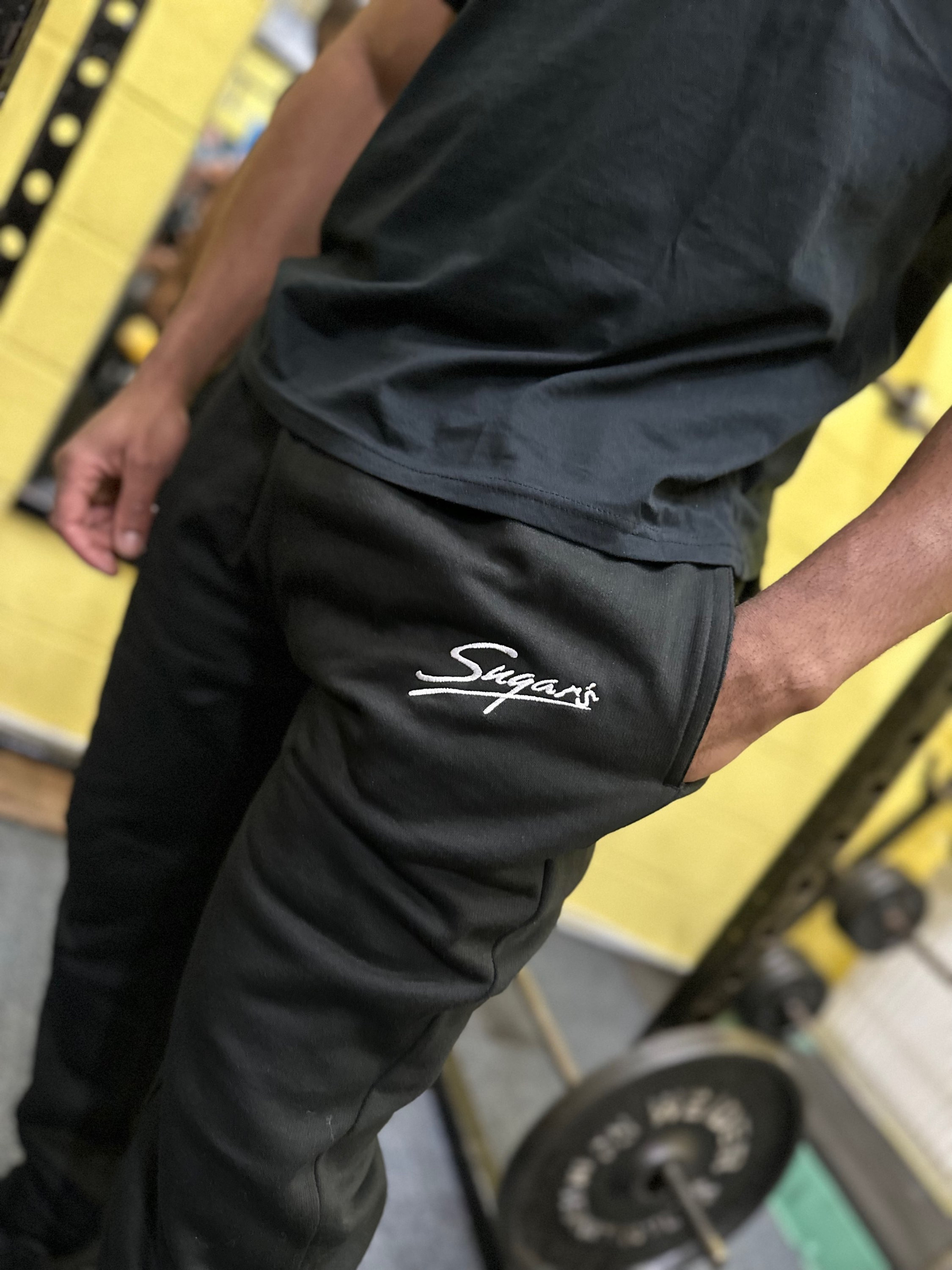 Sugar’s Black Tracksuit Bottoms
