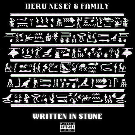 written in stone