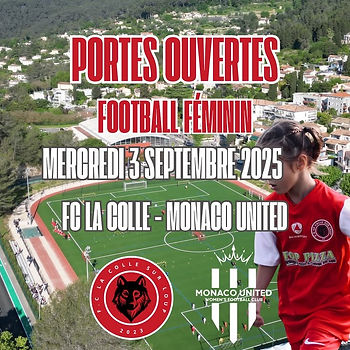 Portes ouvertes – École de foot féminine