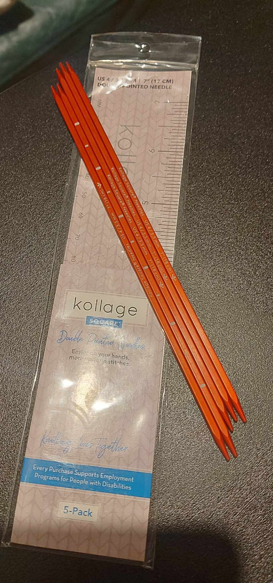 Kollage sokkaprjónar 6mm